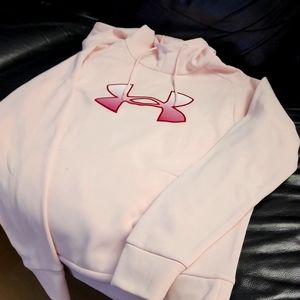 Under Armour Pink Fleece Hoodie